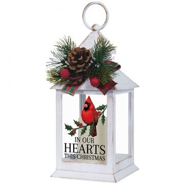 Carson Home Accents "In Our Hearts" Lantern