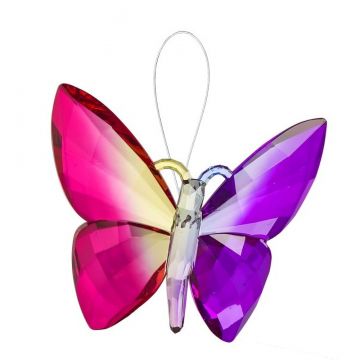 Ganz Hanging Rainbow Butterfly - Pink Purple Wings Blue Body