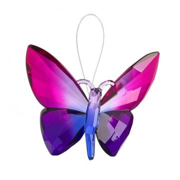 Ganz Hanging Rainbow Butterfly - Pink Purple Wings Blue Body