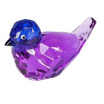 Ganz Crystal Expressions Two-Toned Itty Bitty Birdie - Dark Blue/Purple
