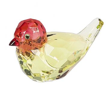 Ganz Crystal Expressions Two-Toned Itty Bitty Birdie - Fuschia/Lime Green