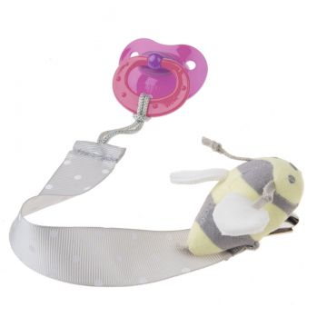 Ganz Baby Sweet As Can Bee Pacifier Clip