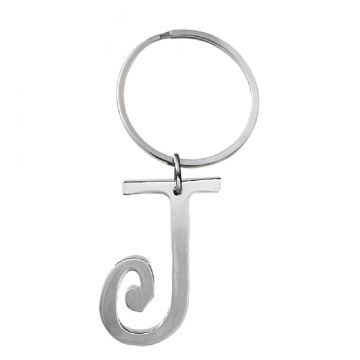 Ganz Initially Yours Key Ring - J