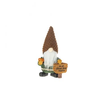 Ganz Little Grateful Gnome Figurine - Give Thanks