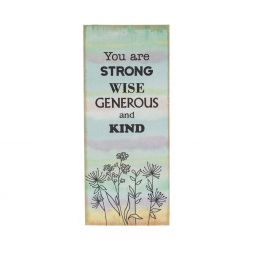 Ganz Flora & Fauna Block Talk - You Are Strong Wise Generous and Kind