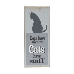 Ganz Flora & Fauna Block Talk - Dogs Have Owners Cats Have Staff