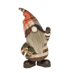 Ganz Fall Gnome Figurine Brown With Acorn