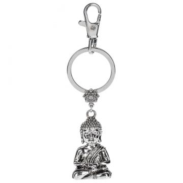 Ganz Peace Comes From Within Buddha Key Chain