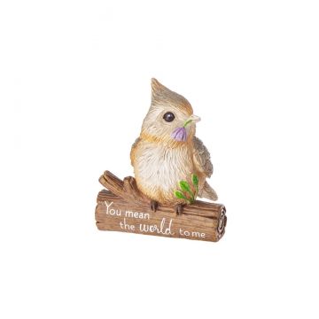 Ganz Thinking of You Bird Figurine - You Mean The World To Me