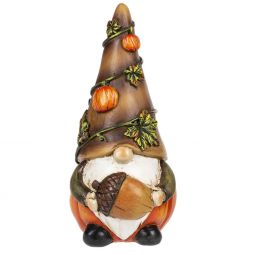Ganz Fall Gnomes Figurine With Acorn