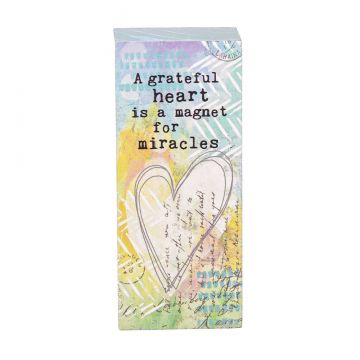 Ganz Block Talk - A Grateful Heart Is A Magnet For Miracles