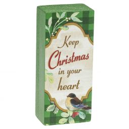 Ganz Christmas Block Talk - Keep Christmas In Your Heart