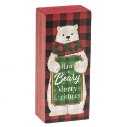 Ganz Christmas Block Talk - Have A Beary Merry Christmas