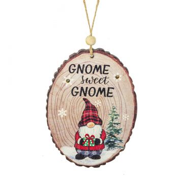 Ganz Gnome Light Up Ornament - Gnome Sweet Gnome