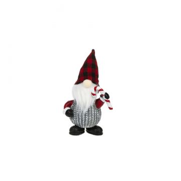 Ganz Gnome With Candy Cane Figurine