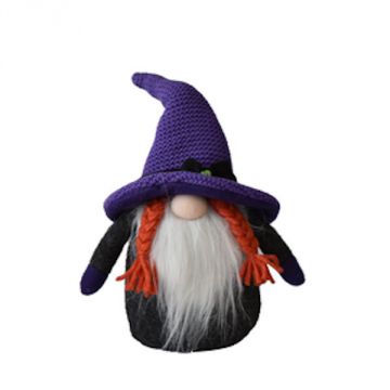 Ganz Midwest-CBK Polyester Gnome Wearing Witch Hat