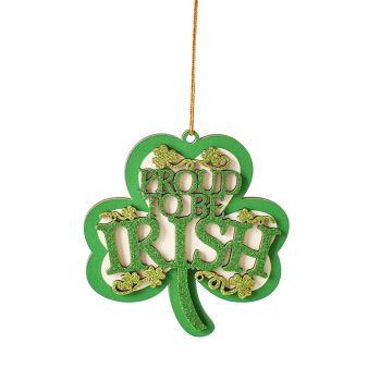 Ganz Midwest-CBK Irish Ornament - Proud to be Irish