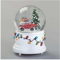 Roman Musical Swirl Ford Bronco Gift Snow Globe