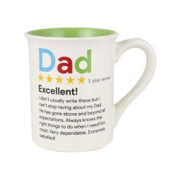 Our Name Is Mud 5 Star Review Dad Mug