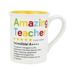 Our Name Is Mud 5 Star Review Teacher Mug