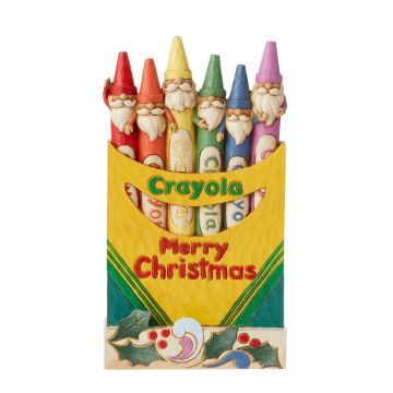 Heartwood Creek Crayola Box of Gnomes Figurine