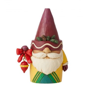 Heartwood Creek Crayola Gnome Holding Ornament "Embellished in Color"