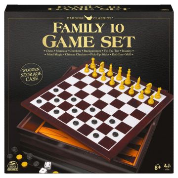 Spin Master Family 10 Classic Games Set