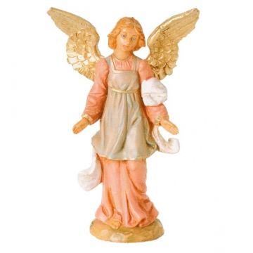 Fontanini 5" Scale Standing Angel Nativity Figurine