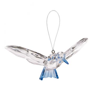 Ganz Crystal Expressions Small Colorful Hummingbird - Blue