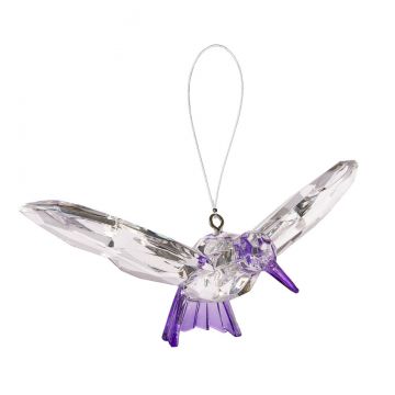 Ganz Crystal Expressions Small Colorful Hummingbird - Purple