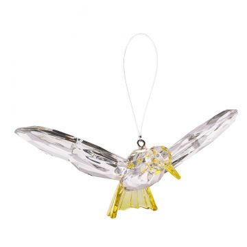 Ganz Crystal Expressions Small Colorful Hummingbird - Yellow