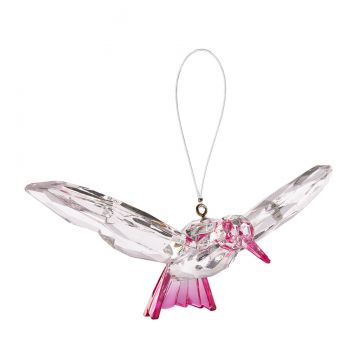 Ganz Crystal Expressions Small Colorful Hummingbird - Pink