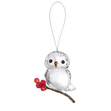 Ganz Crystal Expressions Winter Owl Ornament