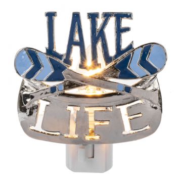 Ganz Midwest-CBK Lights In The Night Lake Life with Paddle Night Light