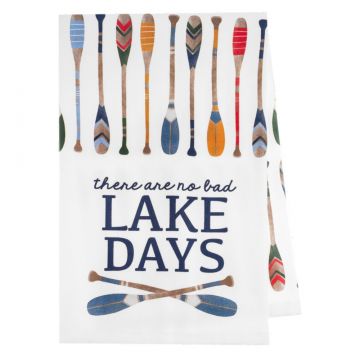 Ganz Midwest-CBK Lake Tea Towel - Lake Days