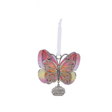 Ganz Sheer Beauty Butterfly Ornament - A Grandmas Heart Holds A Garden