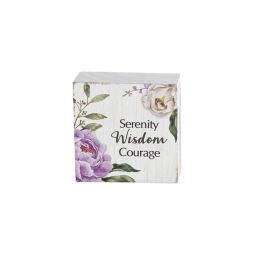Ganz Springtime Blessing Mini Block - Serenity Wisdom Courage