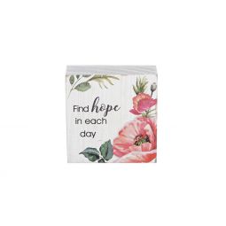 Ganz Springtime Blessing Mini Block - Find Hope In Each Day