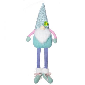 Ganz Springtime Gnome Stuffed Shelfsitter - Teal Hat