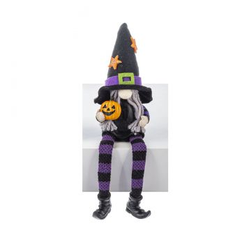 Ganz Witch Gnome Shelfsitter - With Jack O'Lantern
