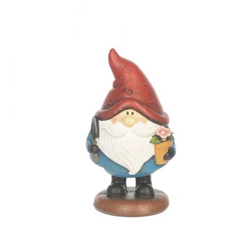 Ganz Bobble Garden Gnome - Red Hat