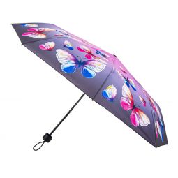 Ganz Butterfly Folding Umbrella - Pink