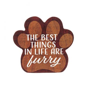 Ganz Pet Parent and Pet Mom Magnet - The Best Things in Life are Furry