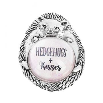 Ganz Lucky Little Hedgehog Figurine - HEDGEHUGS + Kisses