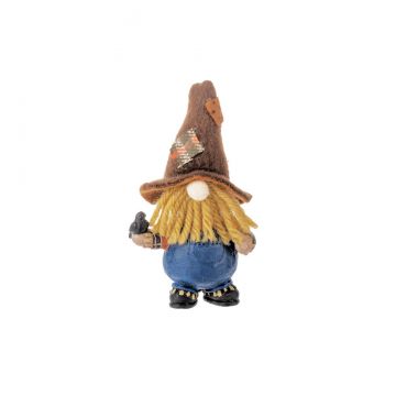 Ganz Scarecrow Gnome Figurine - Boy