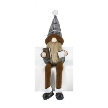 Ganz Coffee Gnome Shelfsitter - Tan Beard