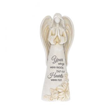 Ganz Memorial Angel Figurine - Your Wings Were Ready