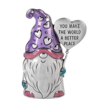 Ganz Gnome Sweet Gnome Figurine - You Make The World A Better Place