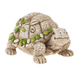 Ganz Pebble Garden Turtle Figurine - Looking Left