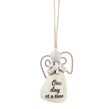 Ganz Serenity Angel Ornament - One Day At A Time
